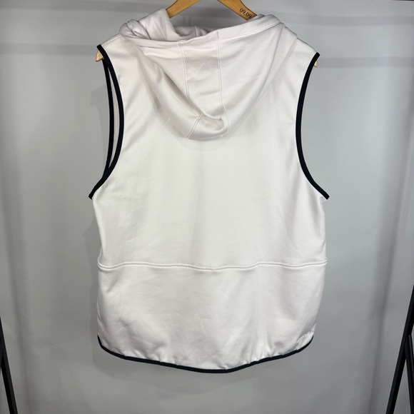Under Armour White Sleeveless Coldgear Half Zip Size XL - Picture 6 of 6
